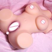 Real silicone sex dolls Soft Big Tits Half Body Sex Doll 4D Realistic Vagina and Anal Love Doll Adult Products sex toys for men invented by AUTOMATIC WOMAN